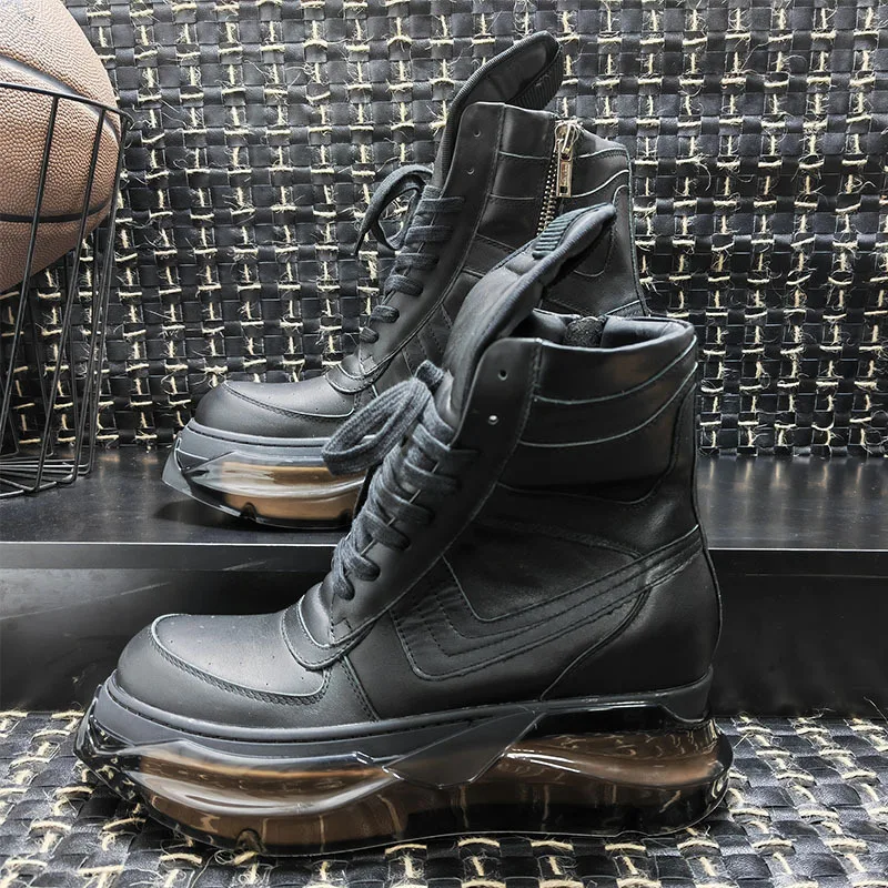 Vintage Fashion Boots - Men Women Boots Ankle Genuine Leather