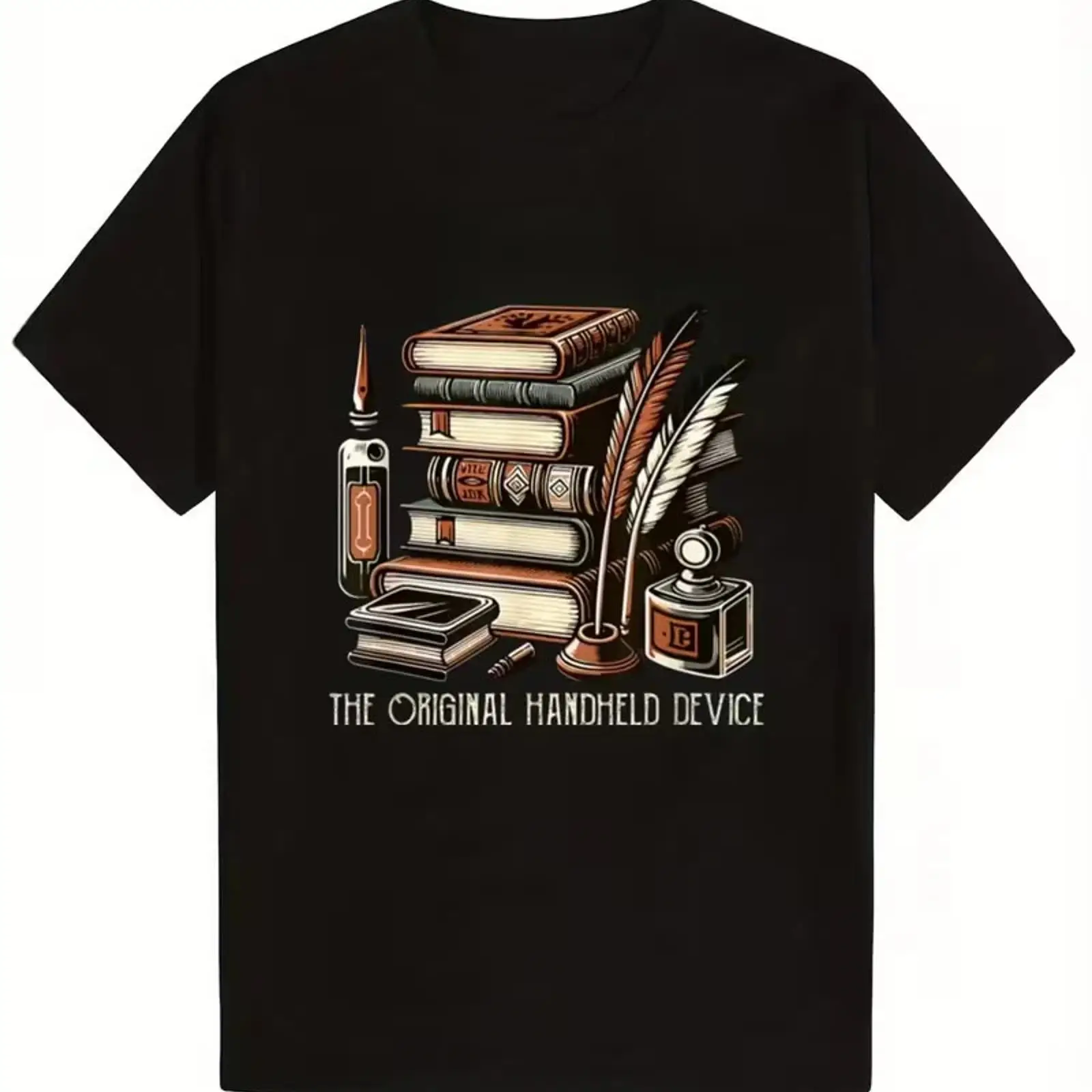 Vintage Fashion Library - Men'S Lightweight Book Lover T Shirt