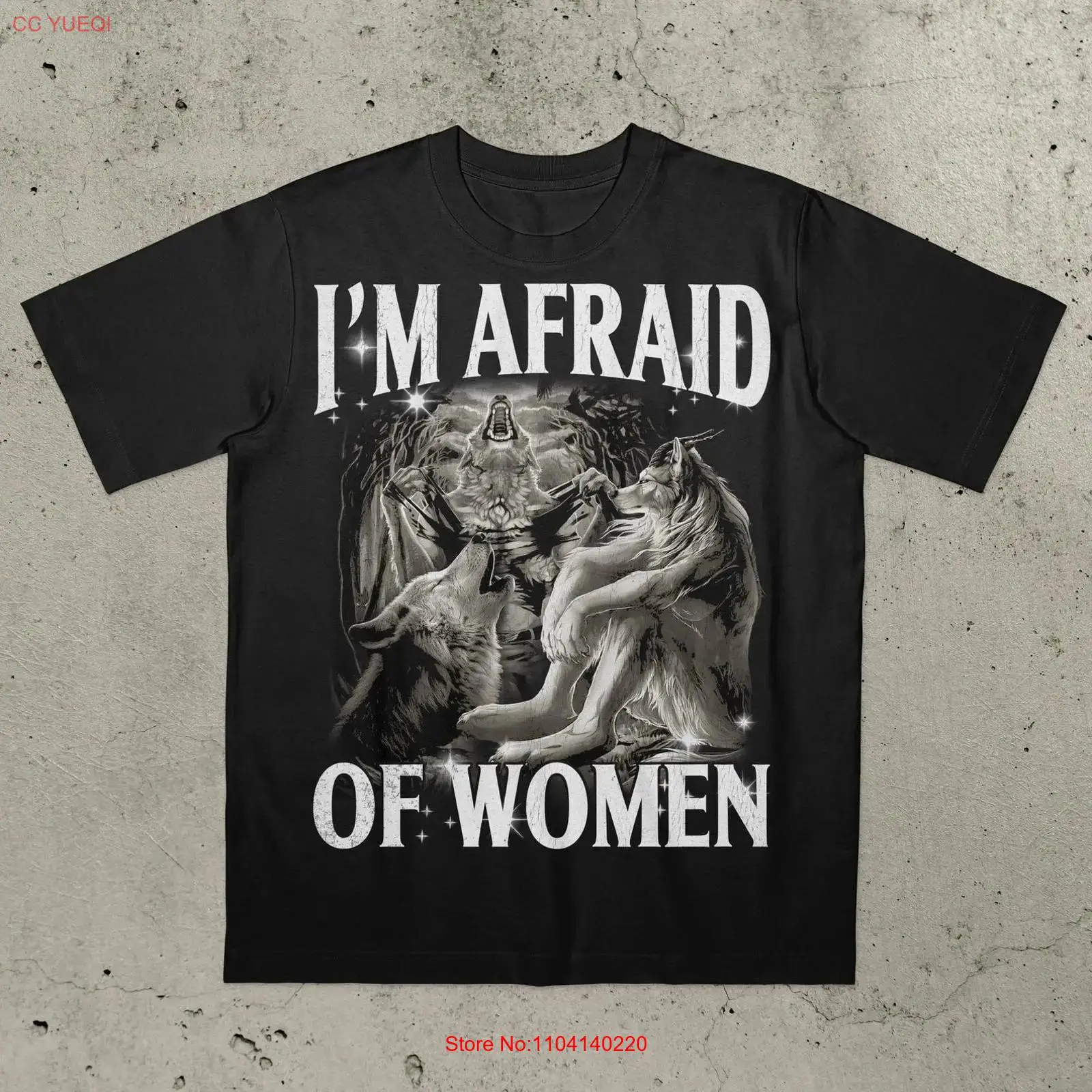 Vintage Fashion Gen Z - I m Afraid of Women T
