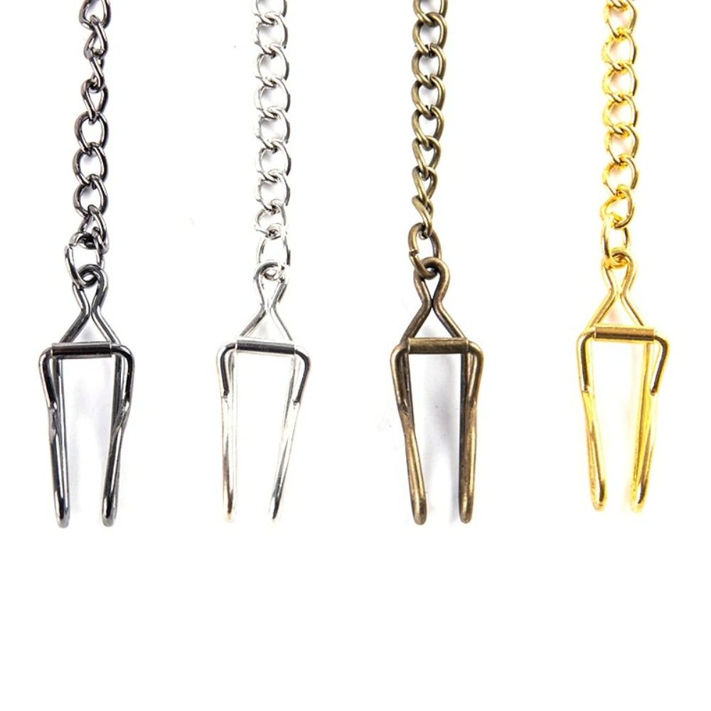 Vintage Fashion Labels - Fashion Alloy Pocket Watch Chain Vintage