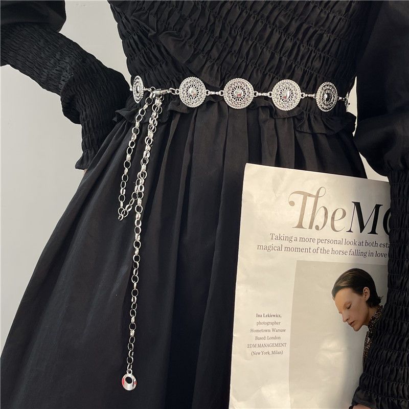 Vintage Fashion Guild - Vintage Body Chain for Women Elegant