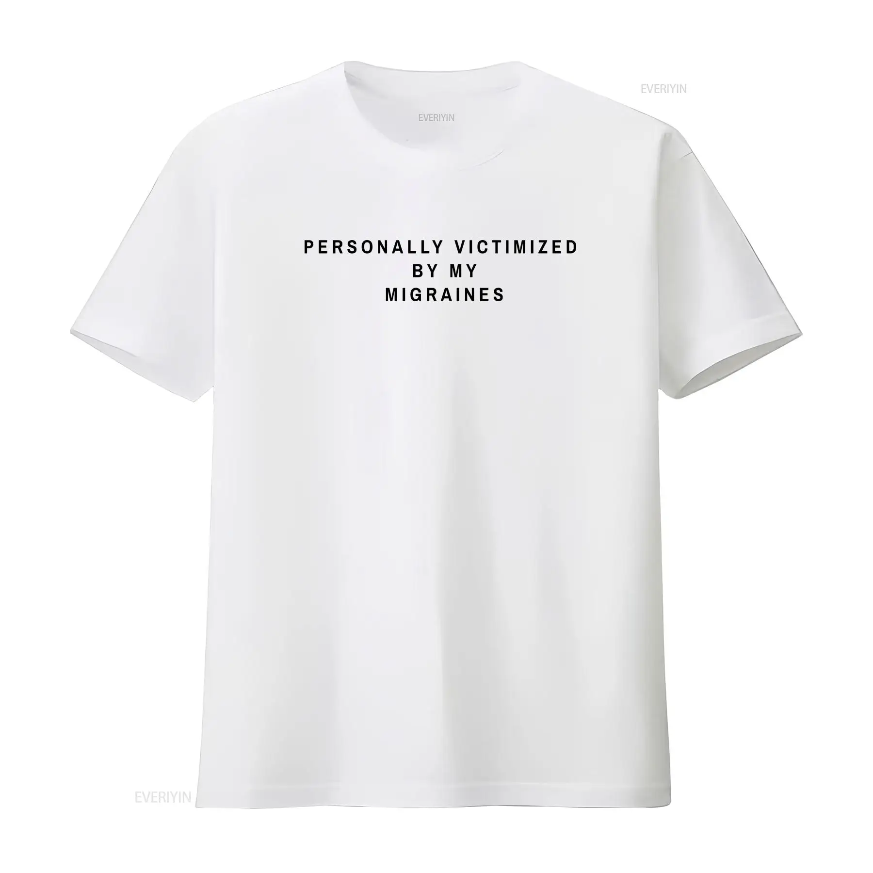 Vintage Fashion Victim - Personally victimized by my migraines slogan