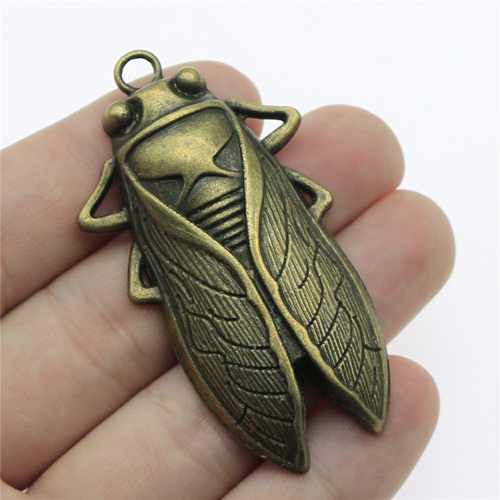 Vintage Fashion Stores - 2pcs 62x33mm 3 Colors Antique Silver