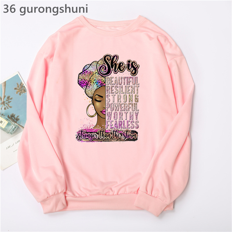 Turtleneck Knit 90S - Watercolor Golden Unapologetically Graphic Print Hoodies