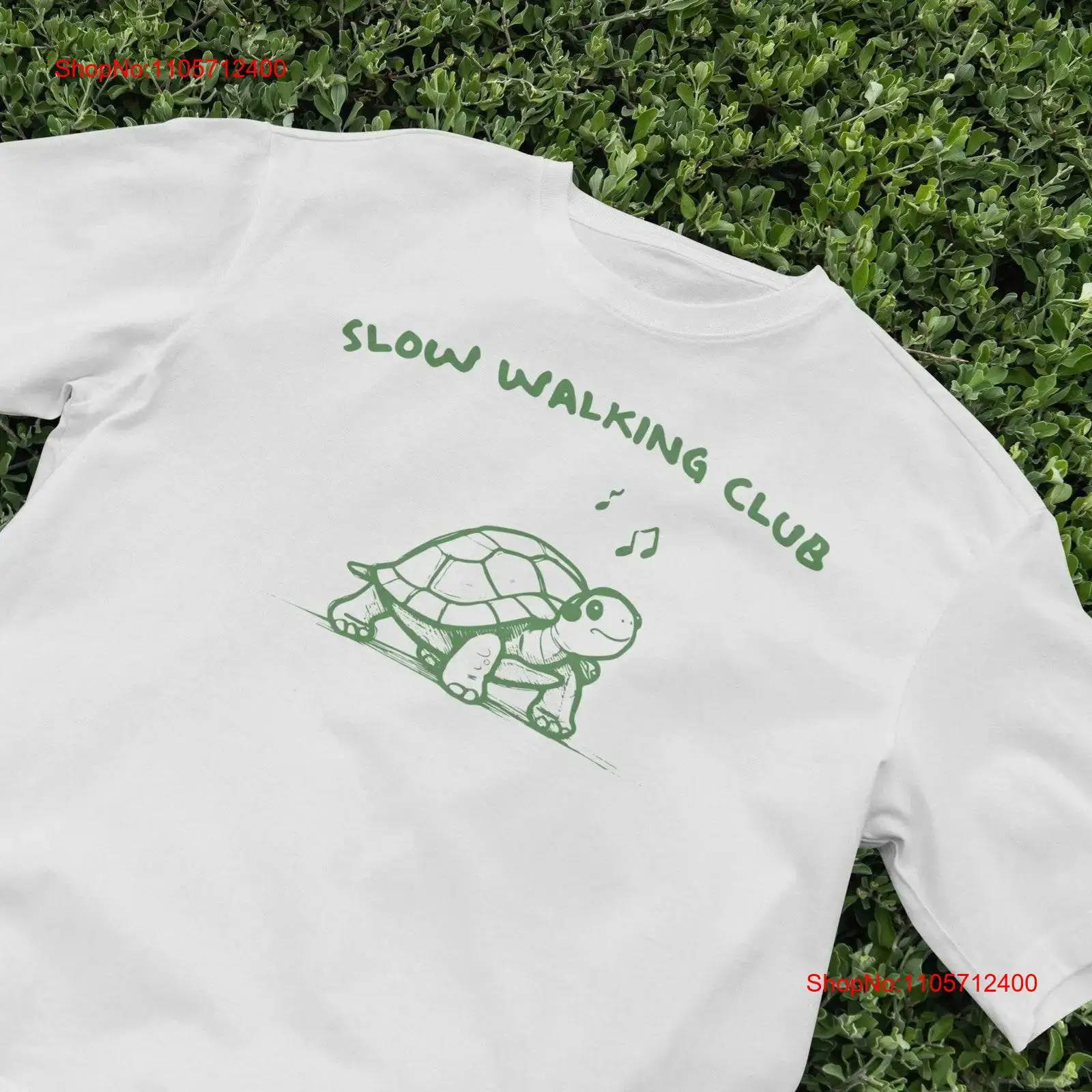 Turtleneck Knit 90S - Slow Walking Club T Shirt Cute