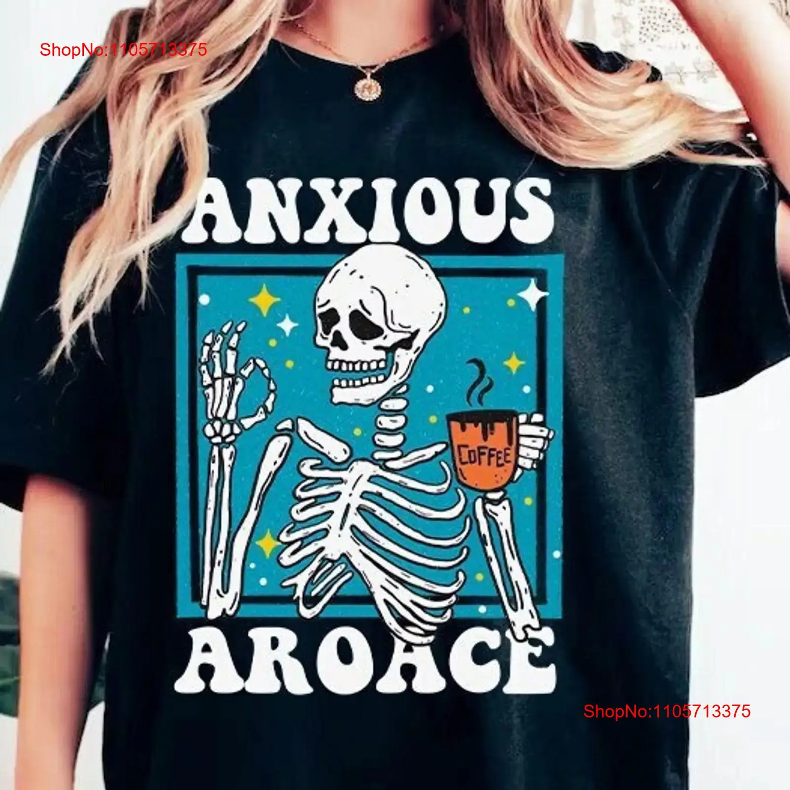 Vintage Queer Fashion - Anxious aroace shirt pride t aromantic