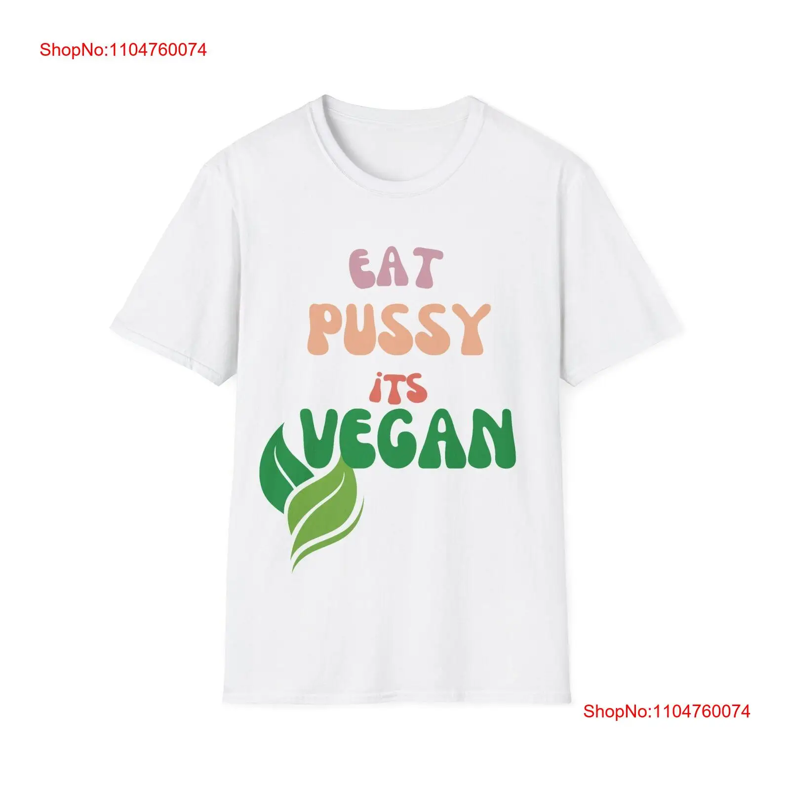 Vintage Fashion Gen Z - Eat pussy its vegan Meme T