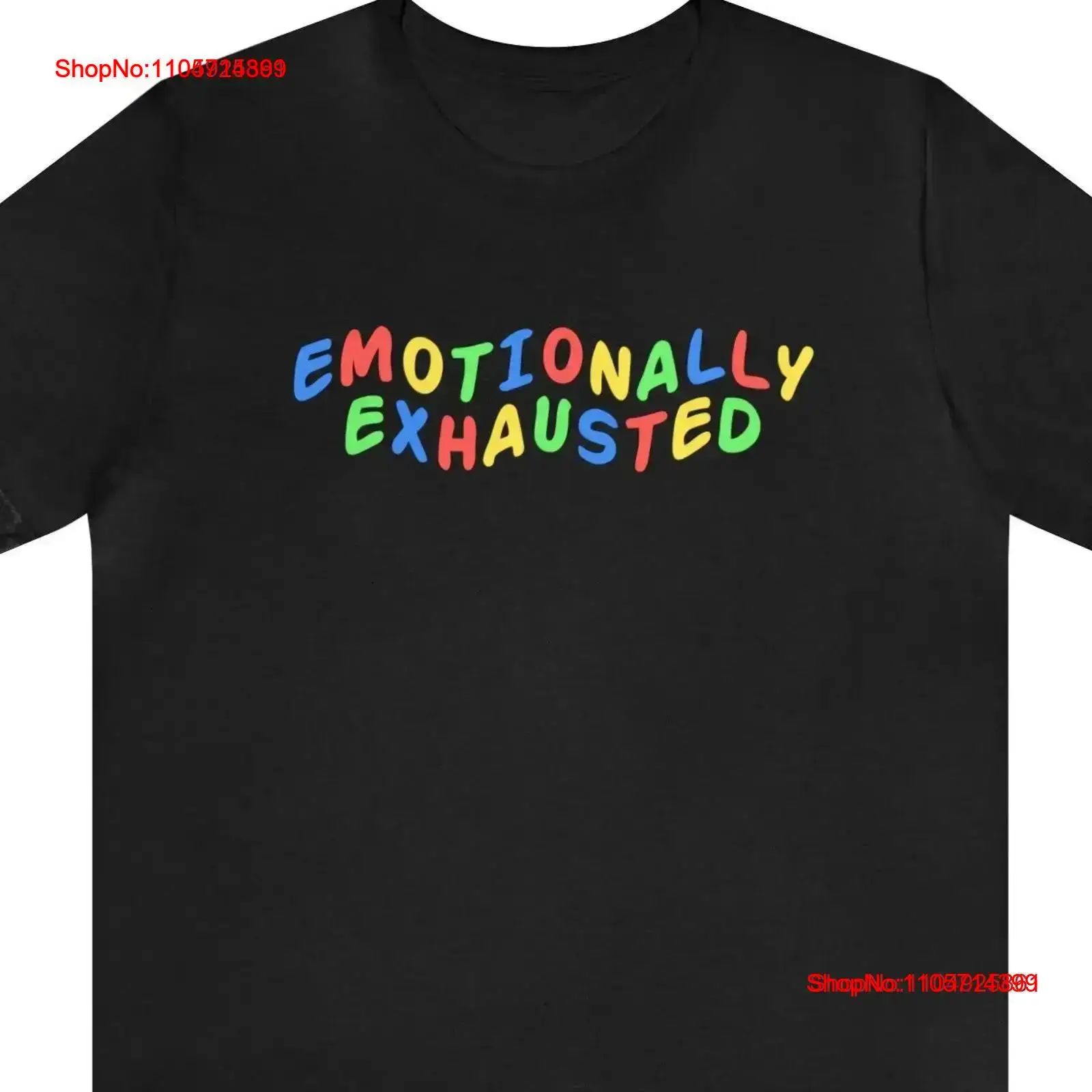 Vintage Fashion Gen Z - Funny T Shirt Emotionally Exhausted Meme