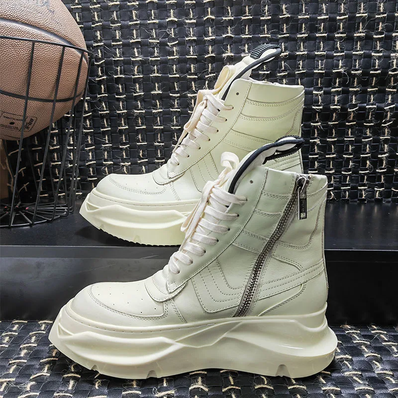 Men Women Boots Ankle Genuine  - огляд і ціна Vintage Fashion Boots