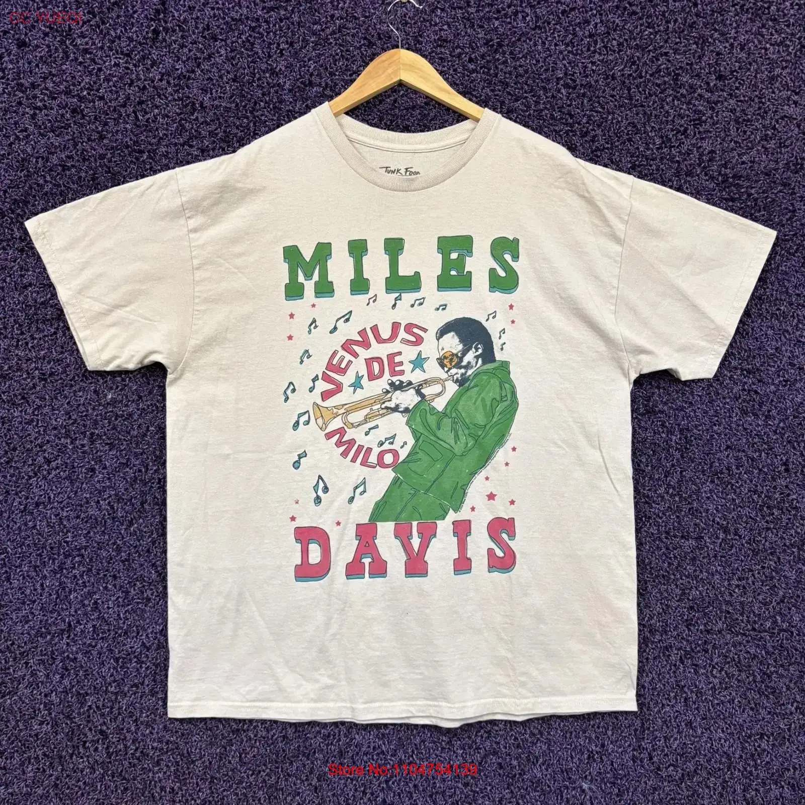 Miles Davis Venus De Milo T Sh - огляд і ціна Vintage Fashion Knitwear