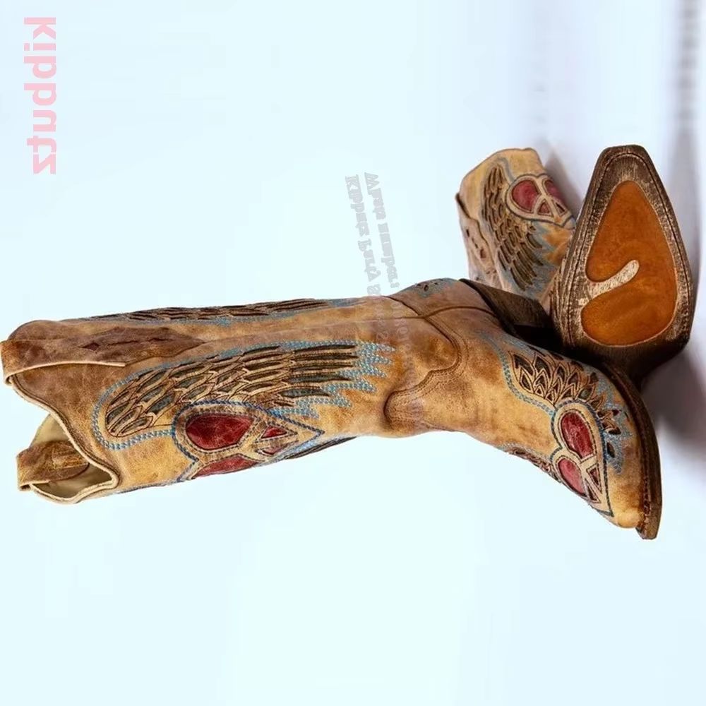Embroidered Cowboy Western Boo - огляд і ціна Vintage Fashion Boots