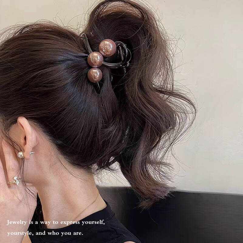 Korean Pearl Cross Hair Claws  - огляд і ціна Vintage Fashion Ornaments