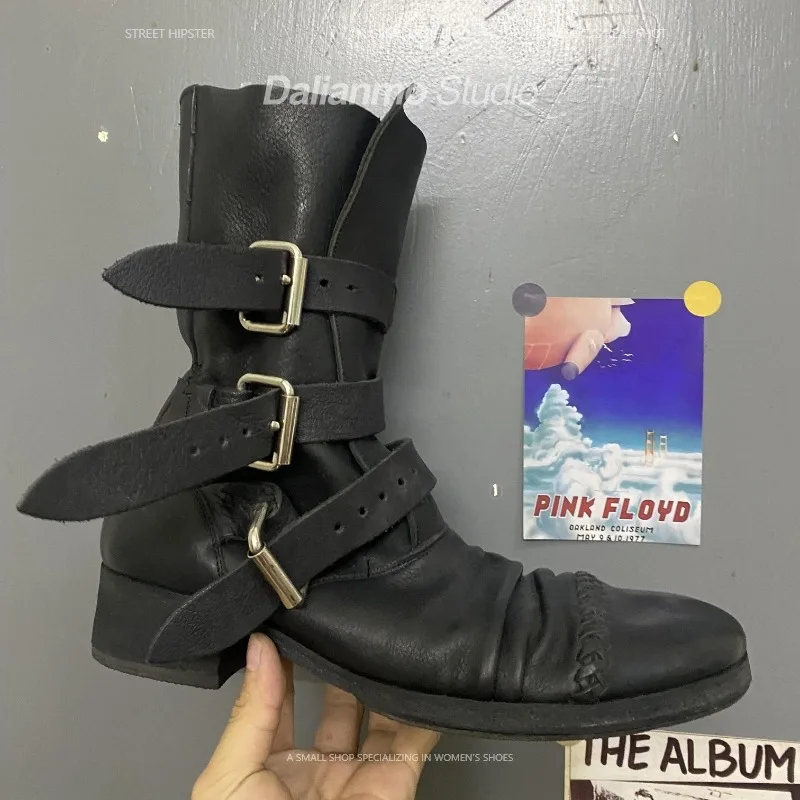 Fashion Men's Genuine Leather  - огляд і ціна Vintage Fashion Boots