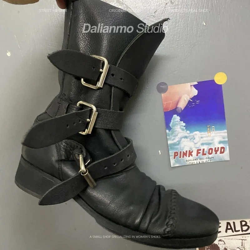 Fashion Men's Genuine Leather  - огляд і ціна Vintage Fashion Boots