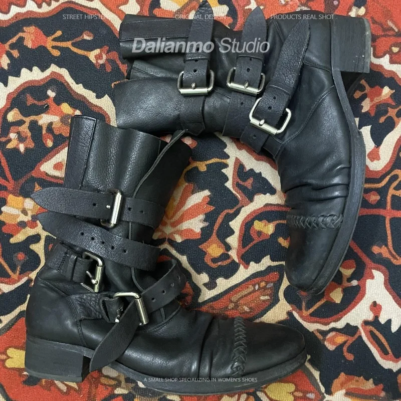 Fashion Men's Genuine Leather  - огляд і ціна Vintage Fashion Boots
