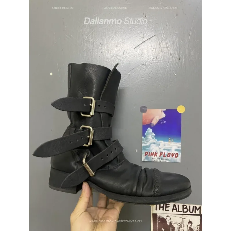 Fashion Men's Genuine Leather  - огляд і ціна Vintage Fashion Boots