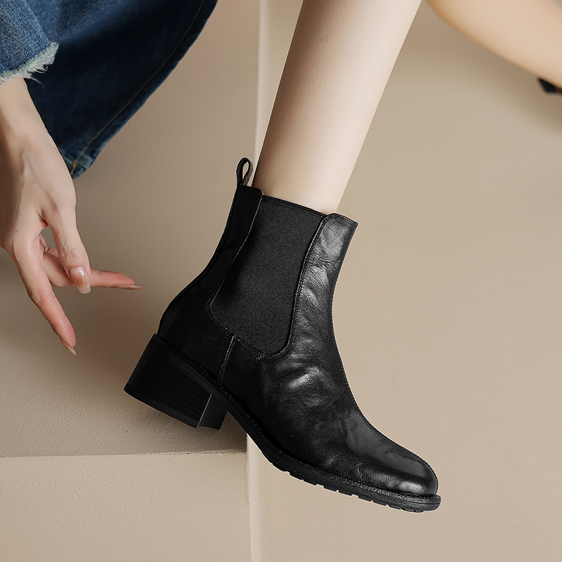 Cow Skin Vintage Thick Heels M - огляд і ціна Vintage Fashion Rome