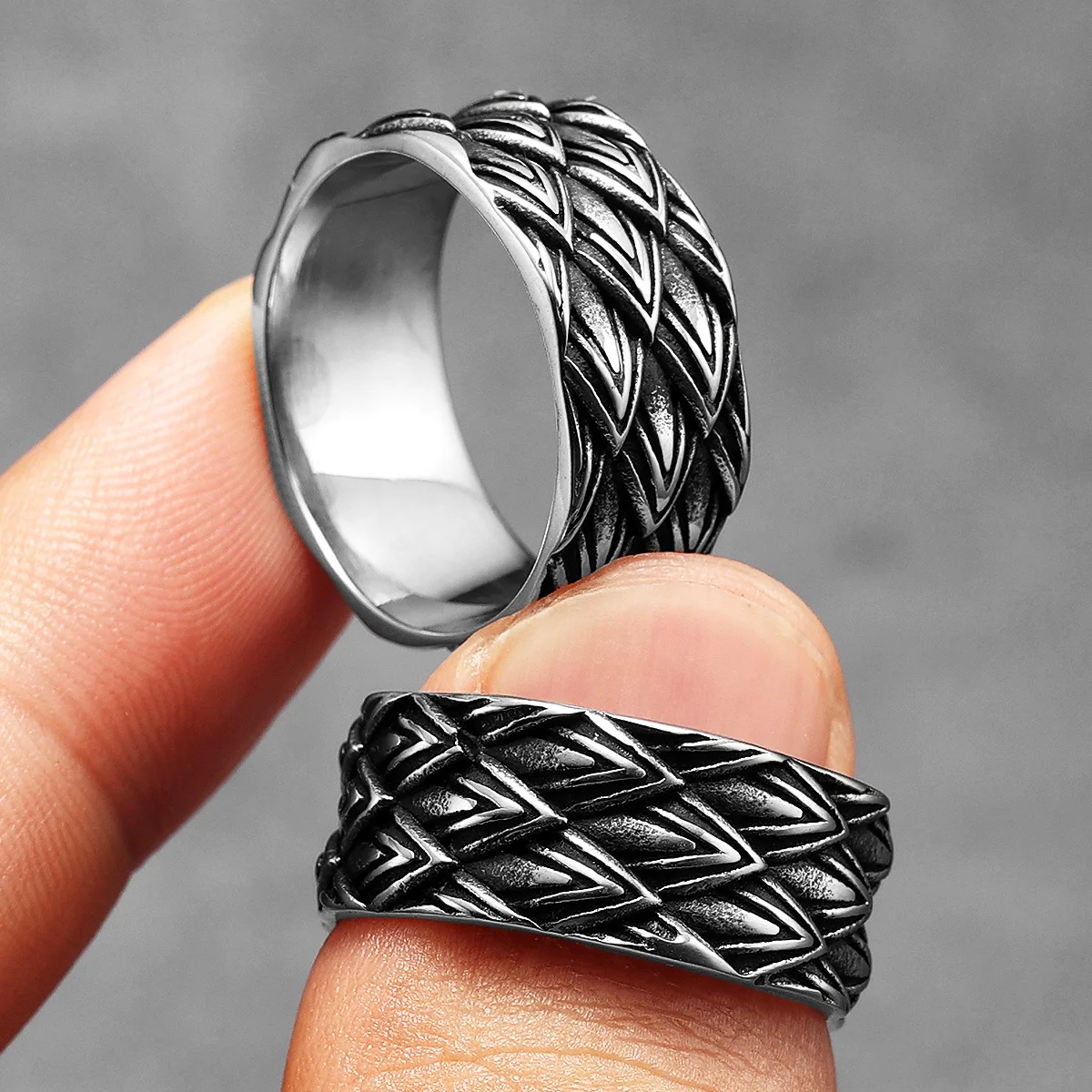 Unique Eagle Feather Men Rings - огляд і ціна Vintage Fashion Newtown