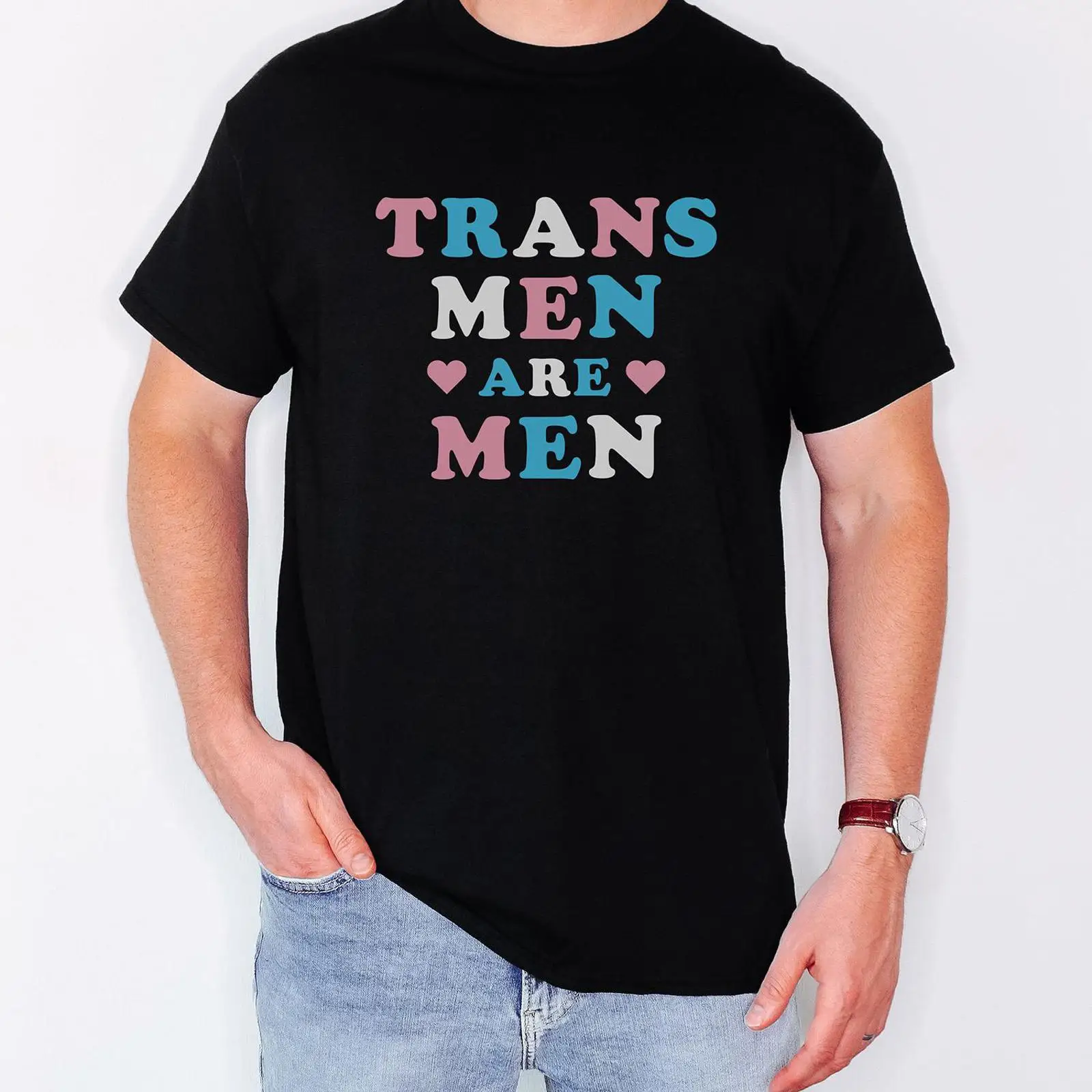 Trans Men Are T Shirt Pride LG - огляд і ціна Vintage Queer Fashion