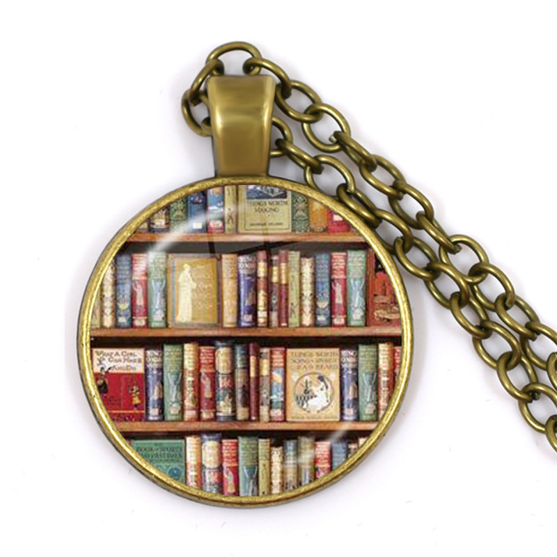 Hot Old Book Necklace Vintage  - огляд і ціна Vintage Fashion Library