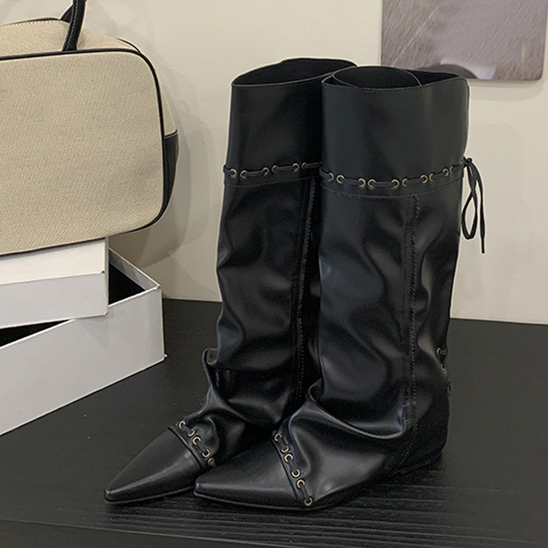 Liyke Fashion Design Drawstrin - огляд і ціна Vintage Fashion Boots
