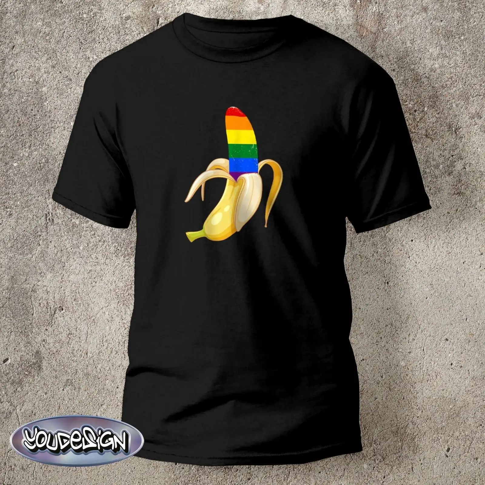 Banane T Shirt Banana LSBTIQ L - огляд і ціна Vintage Queer Fashion