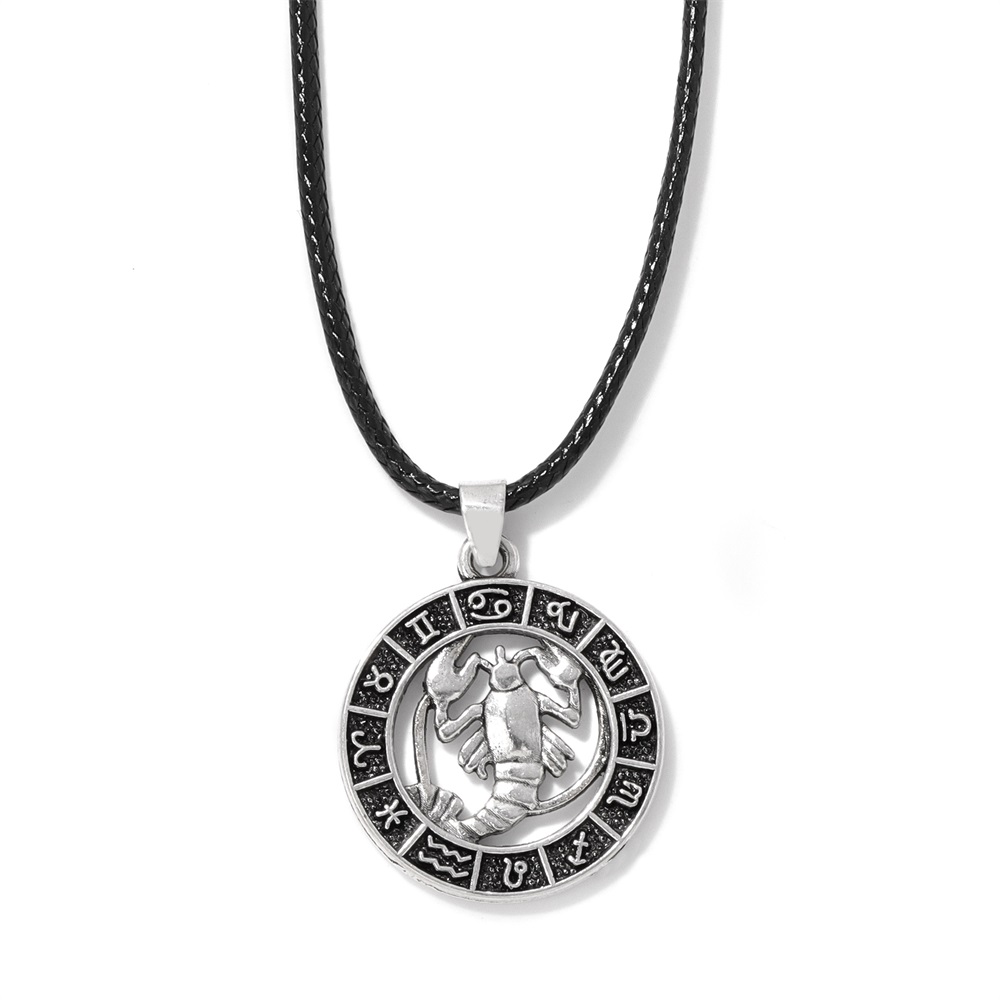 Vintage 12 Zodiac Sign Pendant - огляд і ціна Vintage Fashion Labels