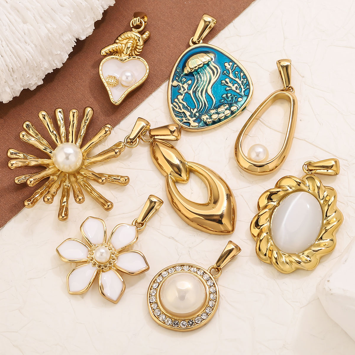 1Pcs 18K Gold Plated Stainless - огляд і ціна Vintage Fashion Stores