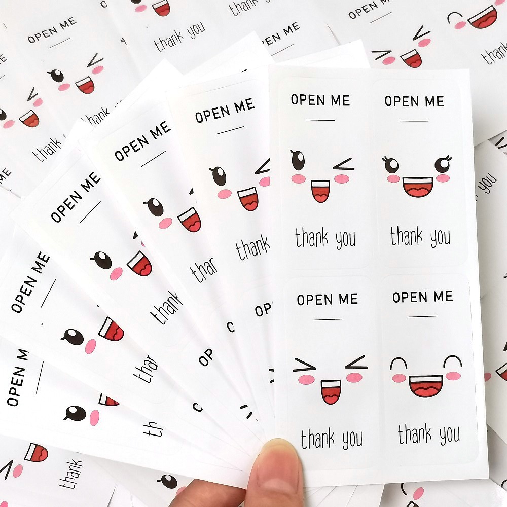 40-100pcs Cute OPEN ME STICKER - огляд і ціна Vintage Fashion Magazines