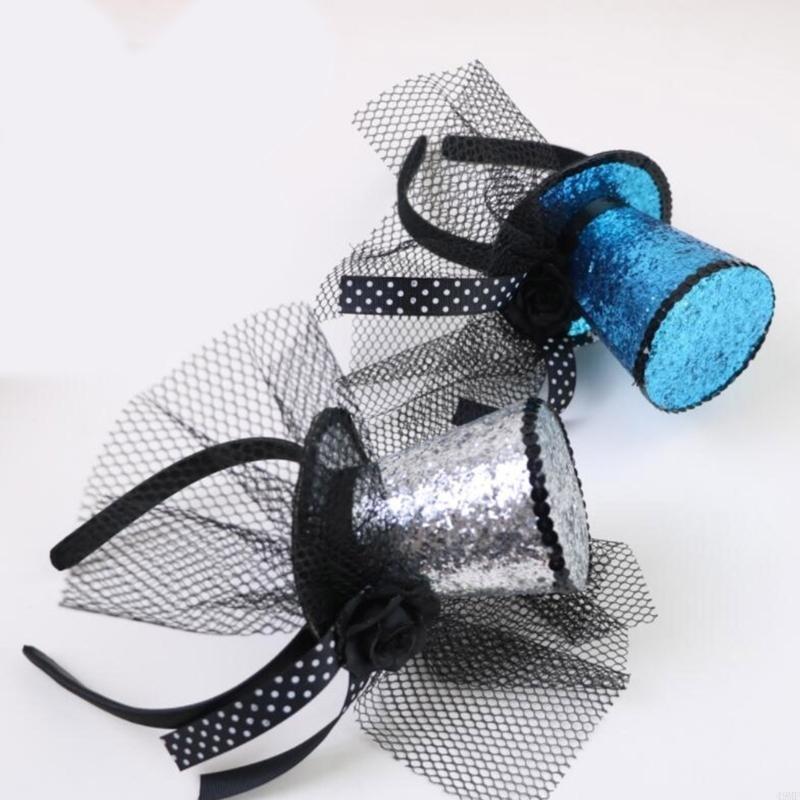 49MF Veil Top Hat Fascinators  - огляд і ціна Vintage Fashion Hats