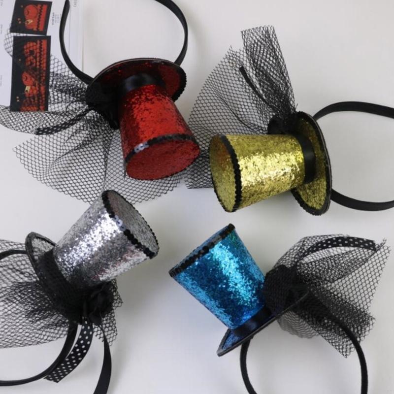 49MF Veil Top Hat Fascinators  - огляд і ціна Vintage Fashion Hats