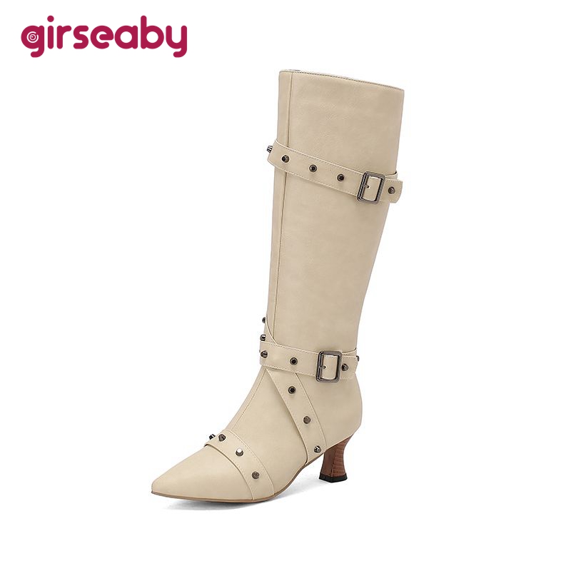 Girseaby Ladies Knee Length Bo - огляд і ціна Vintage Fashion Boots