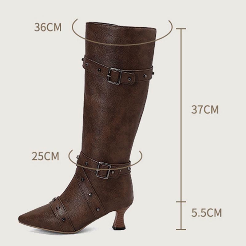 Girseaby Ladies Knee Length Bo - огляд і ціна Vintage Fashion Boots