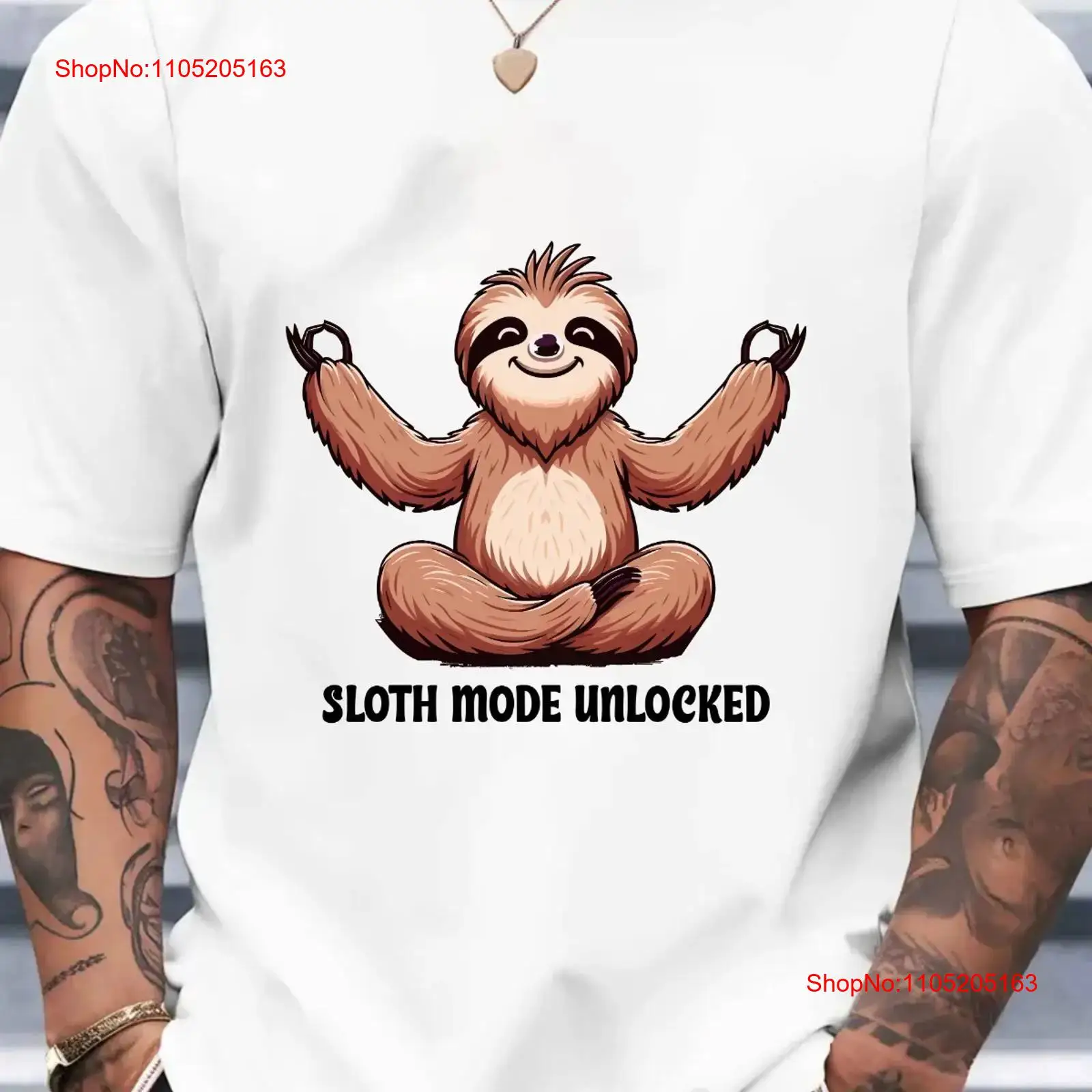 Sloth Mode Unlocked T SHIRT Fu - огляд і ціна Vintage Fashion Knitwear