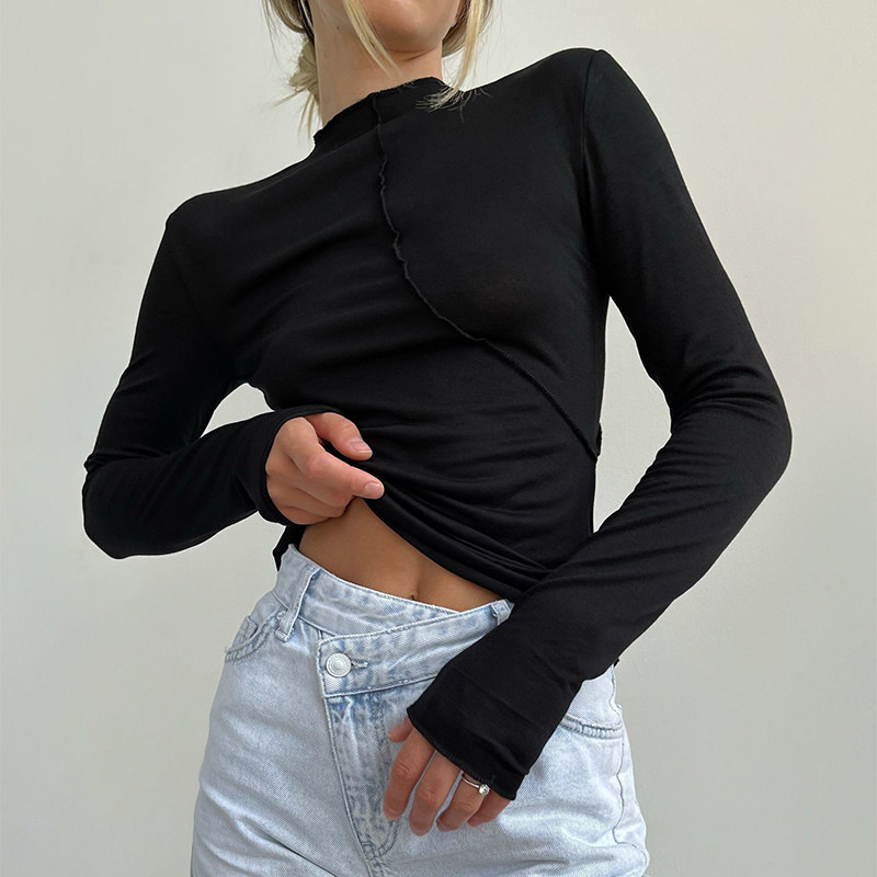 2025 Autumn Turtleneck Y2K Lon - огляд і ціна Turtleneck Knit 90S