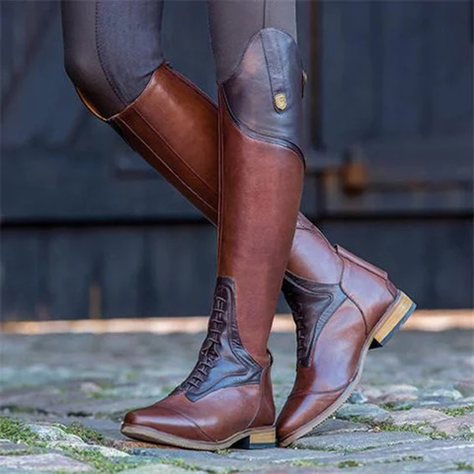 Knee High Boot Casual Boot Fas - огляд і ціна Vintage Fashion Boots