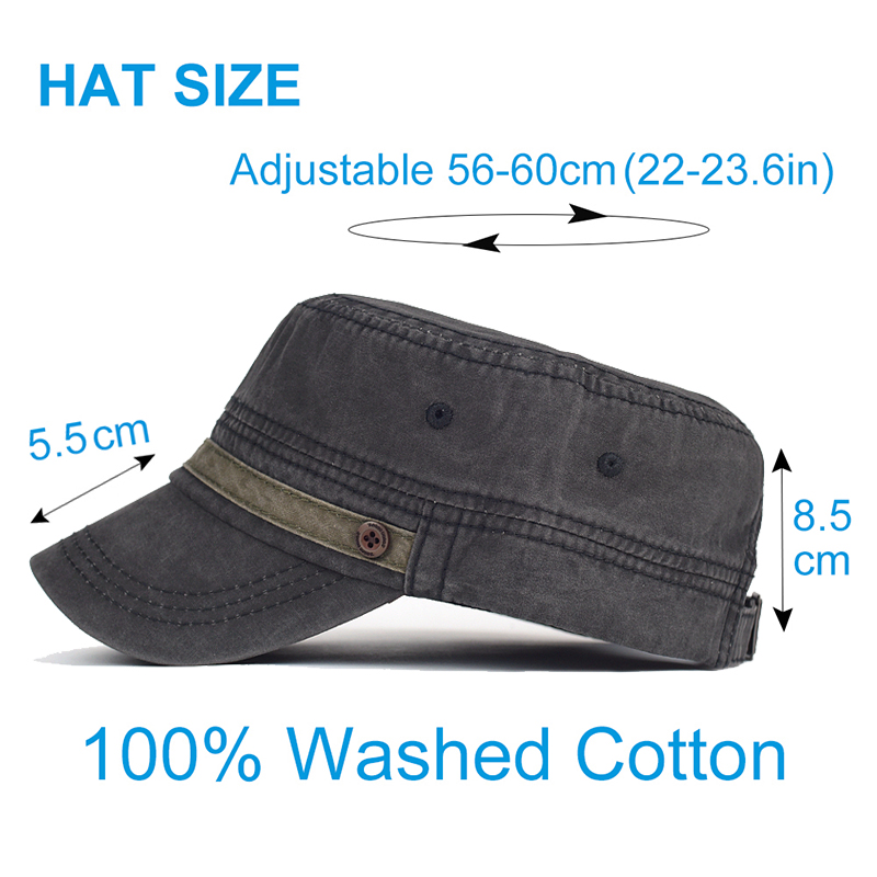 Washed Cotton Cap Men Casual U - огляд і ціна Vintage Fashion Hats