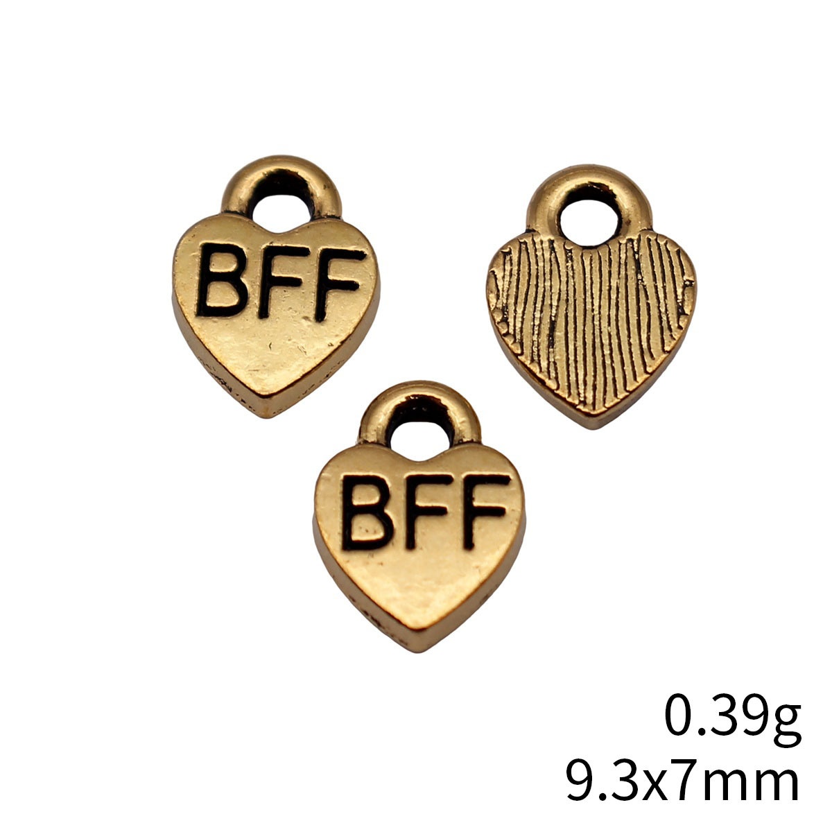 40pcs 9.3x7mm Antique Gold Col - огляд і ціна Vintage Fashion Stores