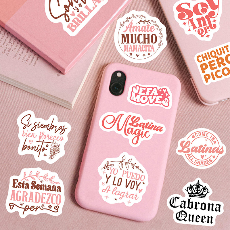 48pcs Latina Positive Quote St - огляд і ціна Vintage Fashion Magazines