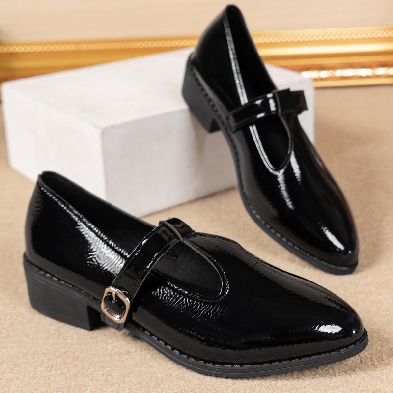 2025 Spring T-Strap Thick Heel - огляд і ціна Vintage Fashion Rome