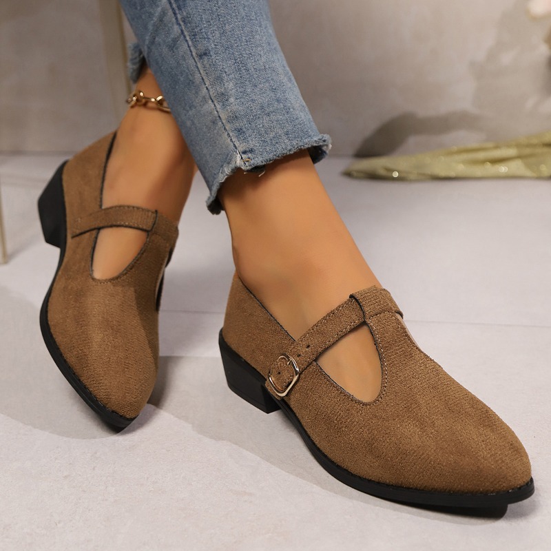 2025 Spring T-Strap Thick Heel - огляд і ціна Vintage Fashion Rome