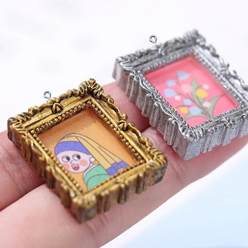10Pcs Flatback Cabochon Vintag - огляд і ціна Vintage Fashion Earrings