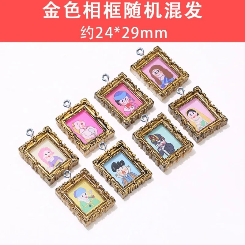 10Pcs Flatback Cabochon Vintag - огляд і ціна Vintage Fashion Earrings