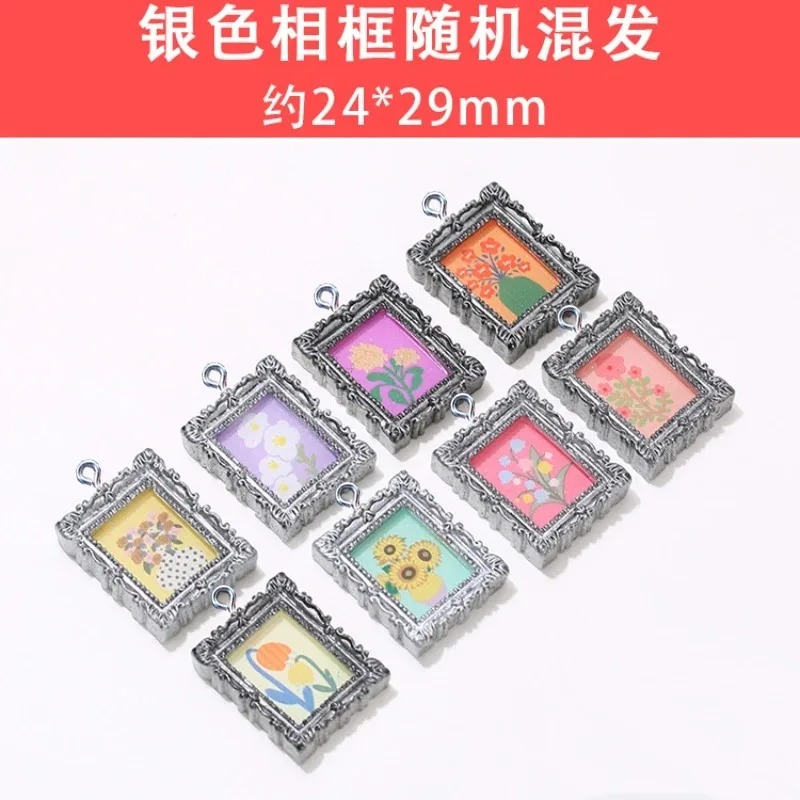10Pcs Flatback Cabochon Vintag - огляд і ціна Vintage Fashion Earrings