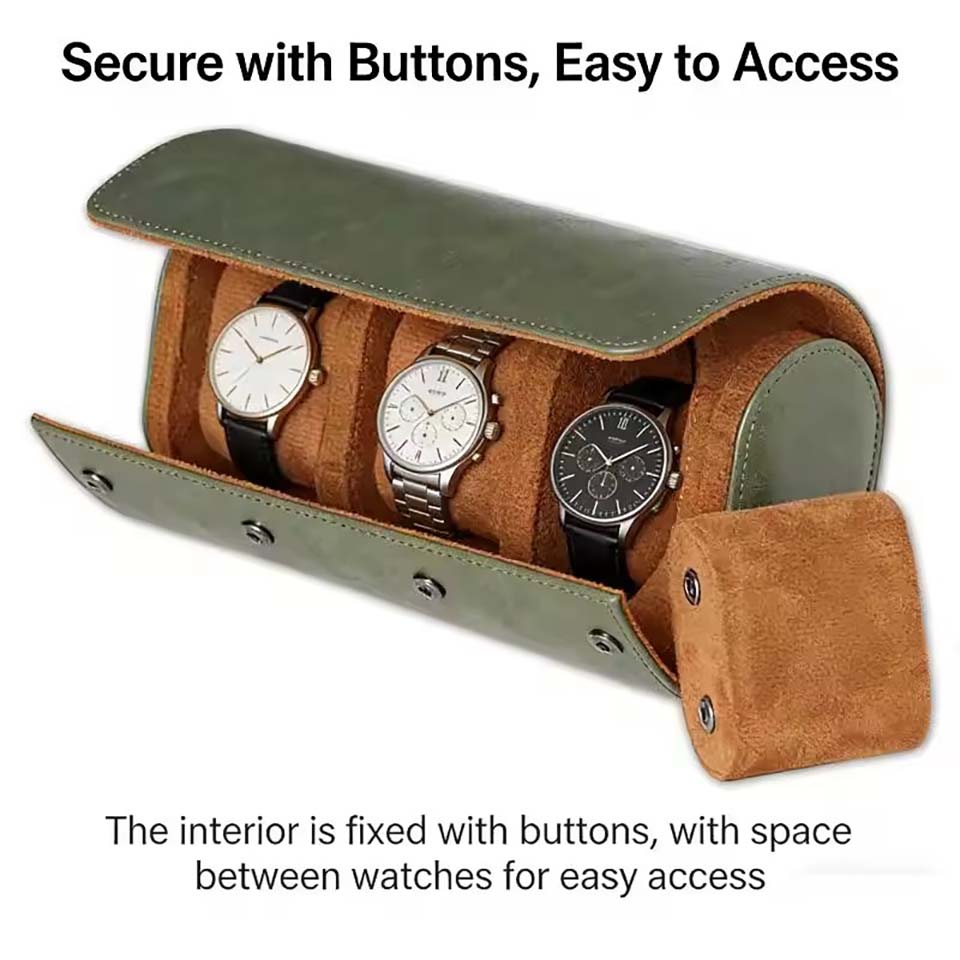 Watch Roll Travel Case 1/2/3-S - огляд і ціна Vintage Fashion Labels
