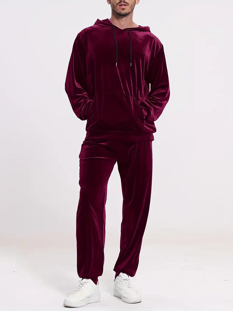 Fashion Solid Color Velvet Two - огляд і ціна Vintage Fashion Outfit