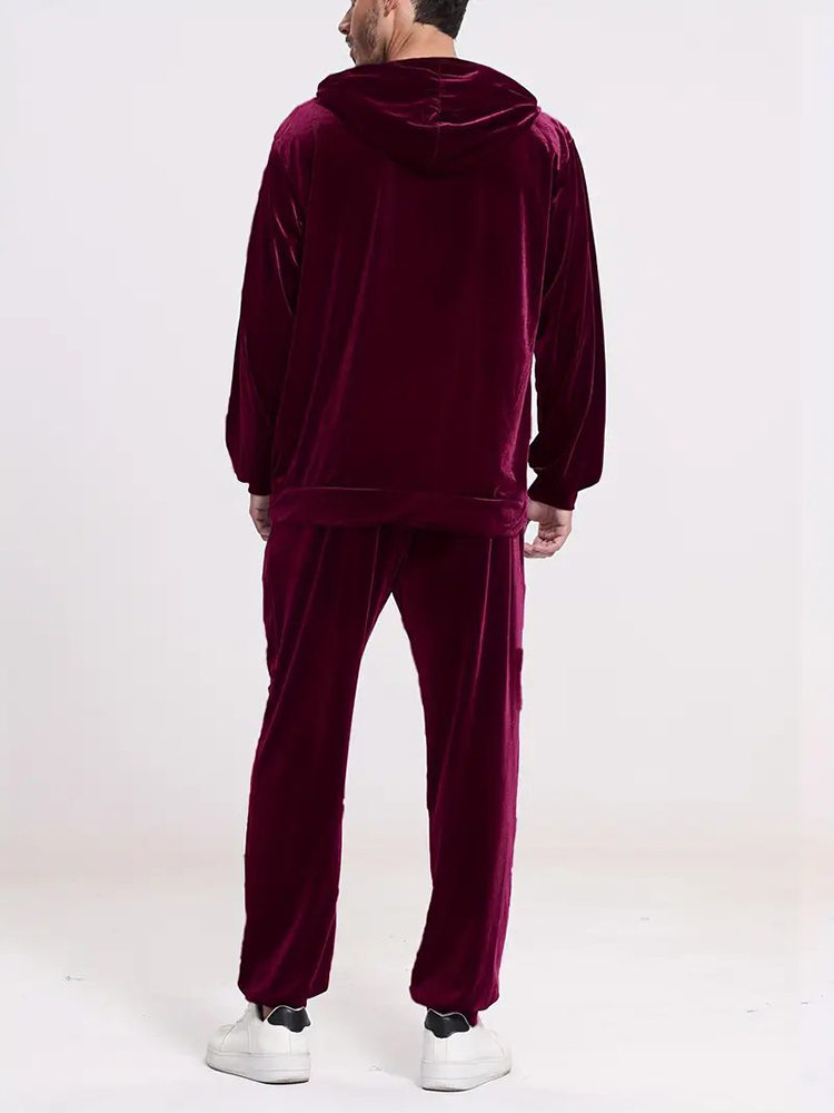 Fashion Solid Color Velvet Two - огляд і ціна Vintage Fashion Outfit