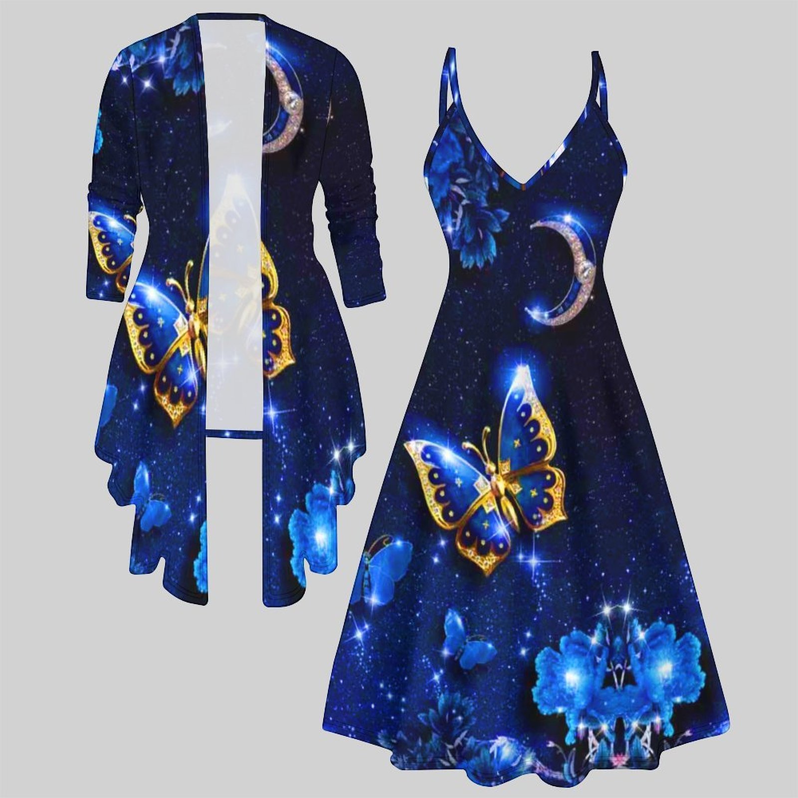 Vintage Print Two Piece Matchi - огляд і ціна Vintage Fashion Outfit