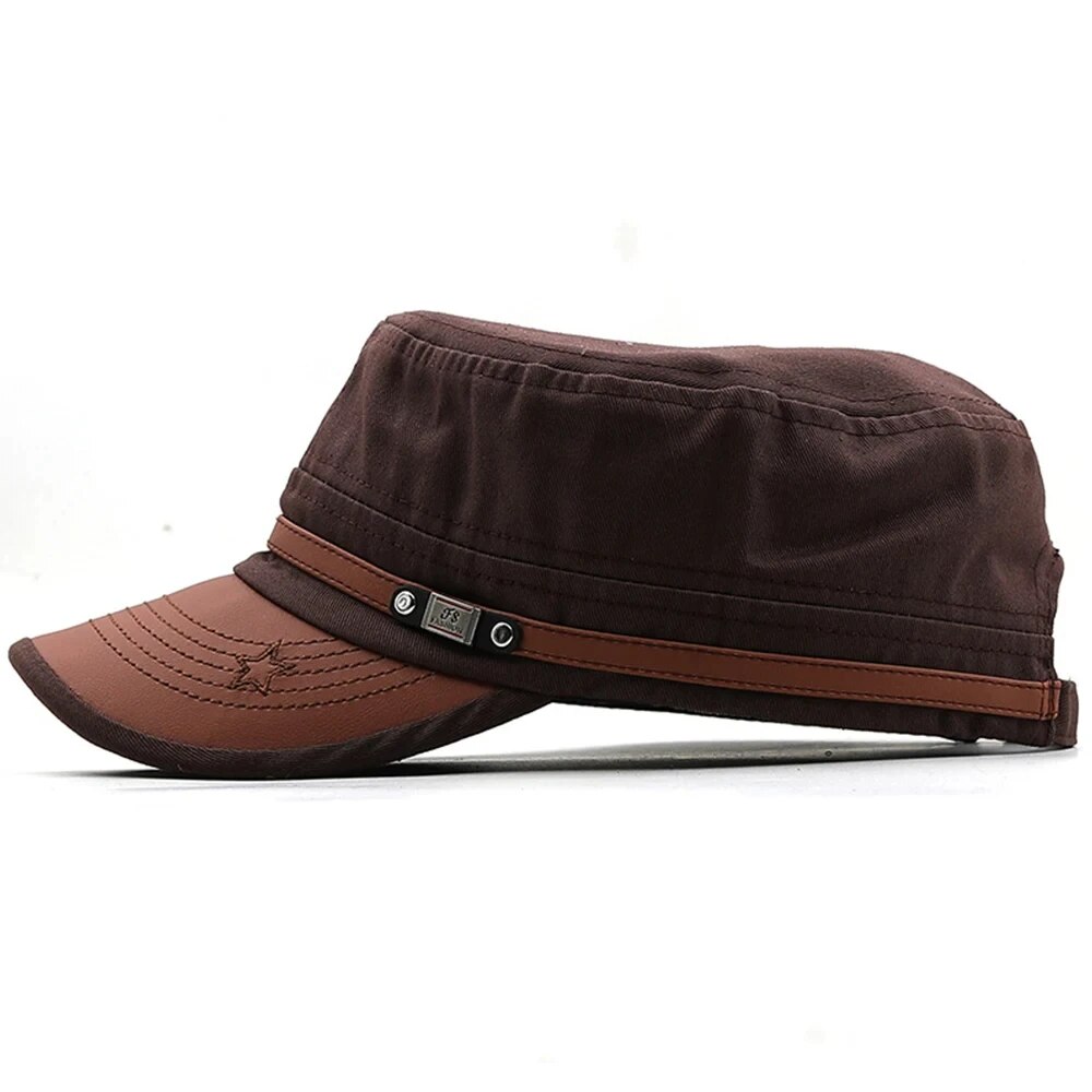 Casual Cadet Hat Man Flat Top  - огляд і ціна Vintage Fashion Hats
