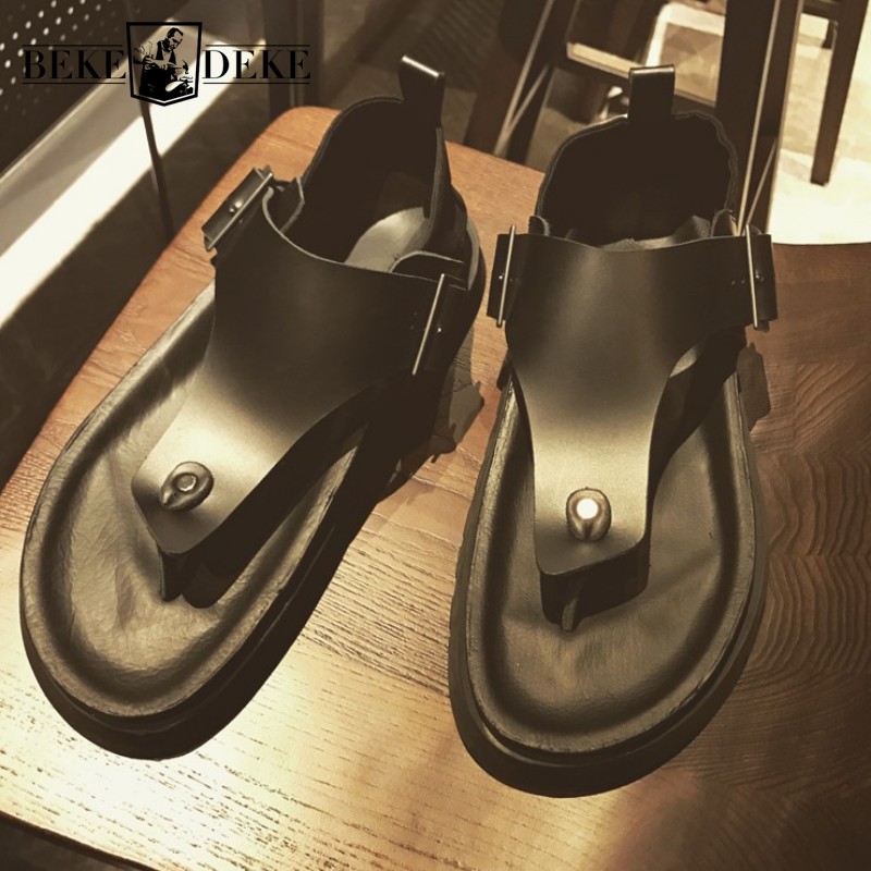 Summer Mens Fashion Thick Plat - огляд і ціна Vintage Fashion Rome